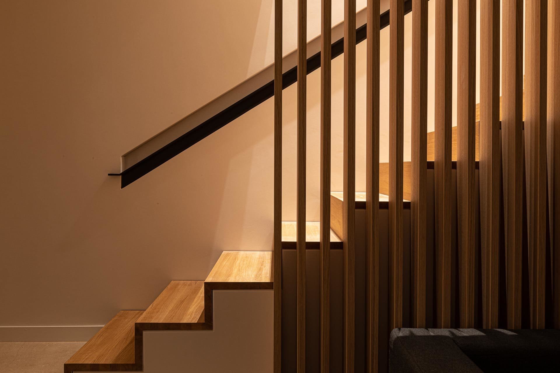Design of the atmosphere of luxury stairs