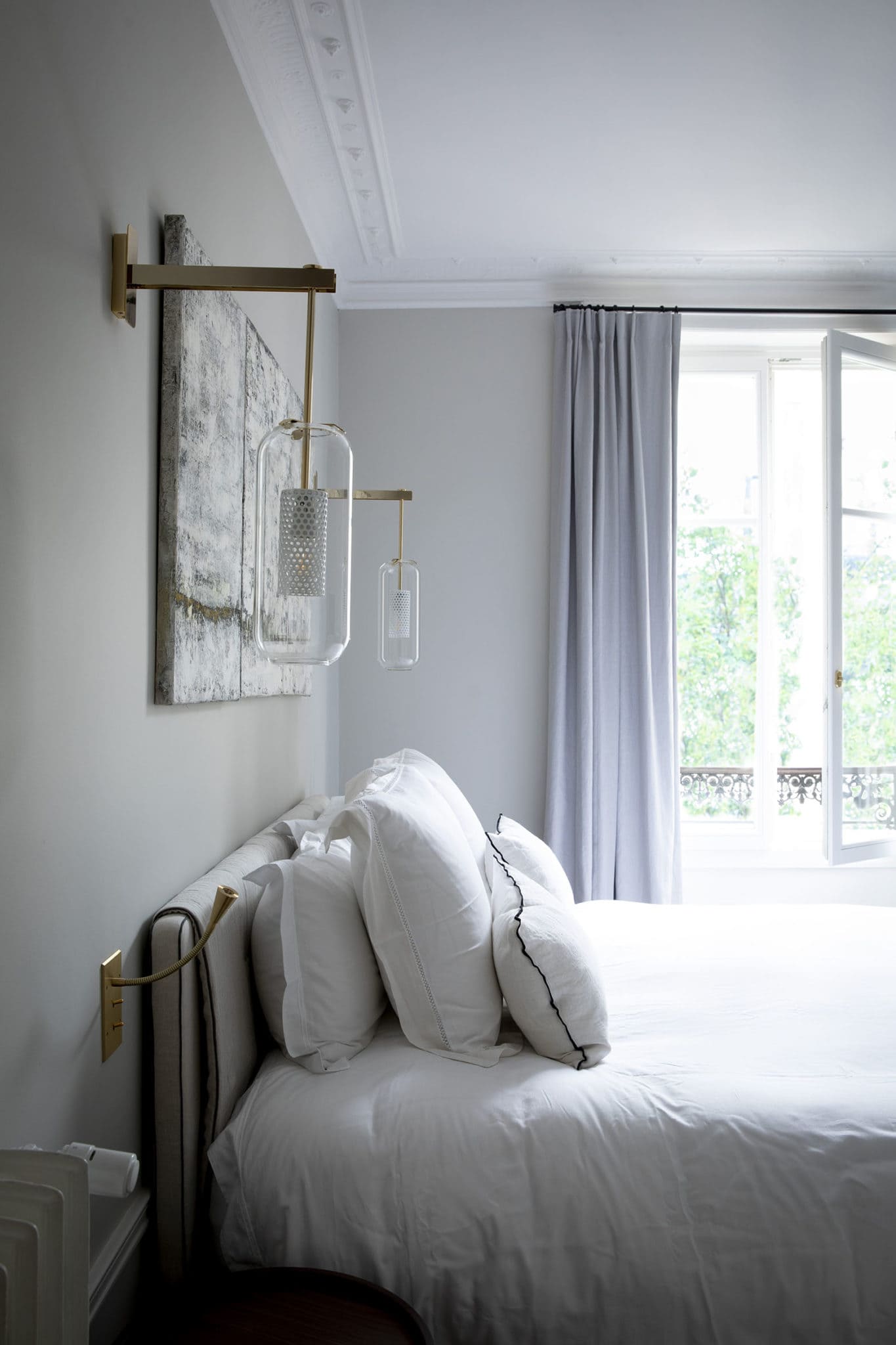 Lighting design for a high-end bedroom